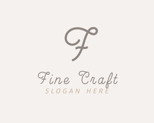 Elegant Script Business logo design