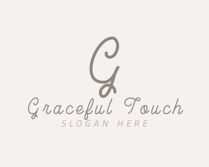 Elegant Script Business logo design