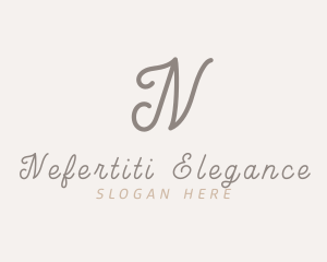 Elegant Script Business logo design