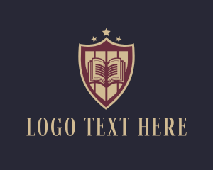 Scholarship - Book Educational Academy logo design