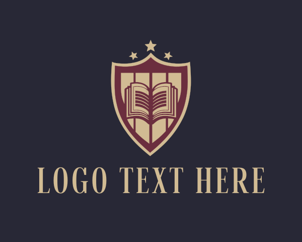 Scholarship - Book Educational Academy logo design