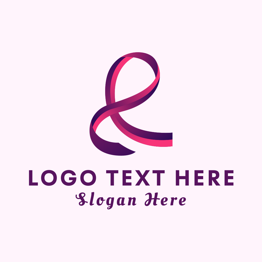 Gradient Fashion Ribbon Logo | BrandCrowd Logo Maker