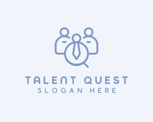 Hiring - Professional Employee Job logo design