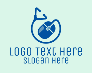 Telehealth - Medical Appointment Online logo design
