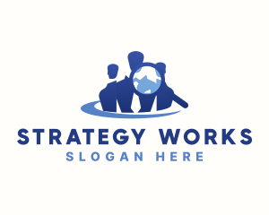 Employee Job Human Resources logo design