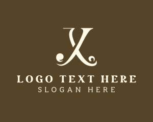 Lettermark - Professional Firm Letter X logo design