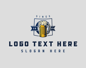 Brewhouse - Beer Brewery Beverage logo design