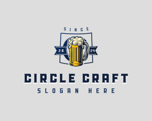 Beer Brewery Beverage logo design