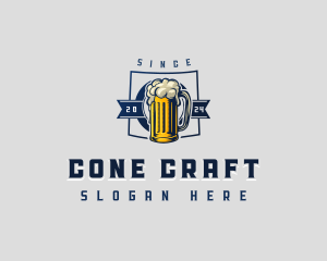 Beer Brewery Beverage logo design