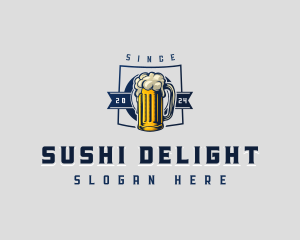 Beer Brewery Beverage logo design