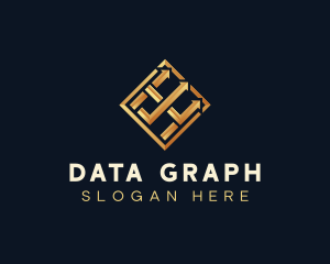 Arrow Statistics Graph logo design