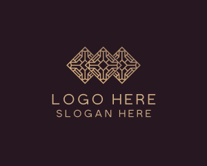 Pattern Tiling Floor Logo