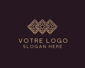 Pattern Tiling Floor Logo