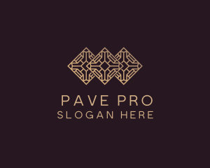 Pattern Tiling Floor logo design