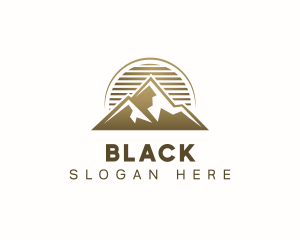 Mountaineer - Mountain Alpine Summit logo design