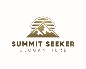 Mountain Alpine Summit logo design