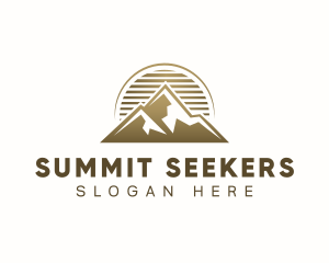 Mountain Alpine Summit logo design