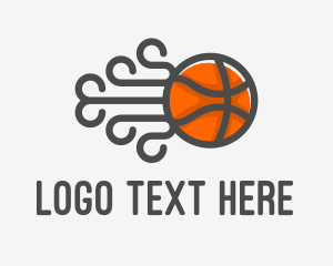 Tournament - Fast Basketball Team logo design