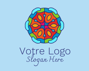 Decoration - Mosaic Tile Decoration logo design