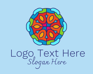 Mosaic Tile Decoration Logo