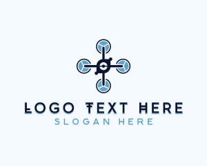 Videography - Tech Drone Rotorcraft logo design