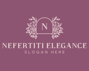 Elegant Garden Event logo design