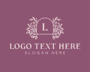 Stylish - Elegant Garden Event logo design