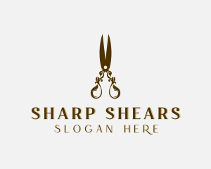 Shears - Luxury Tailoring Shears logo design