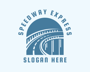 Highway - Highway Road Overpass logo design