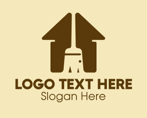 Hygiene - House Broom Cleaning logo design