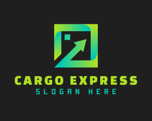 Cargo Box Forwarding logo design