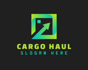 Cargo Box Forwarding logo design