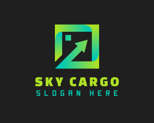 Cargo Box Forwarding logo design