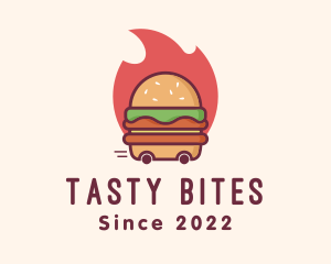 Burger - Hot Burger Delivery logo design