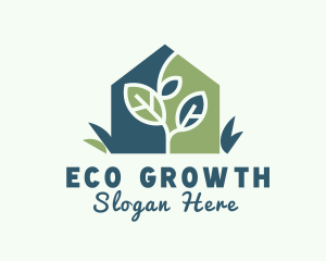 Greenhouse - Garden Greenhouse Landscaping logo design