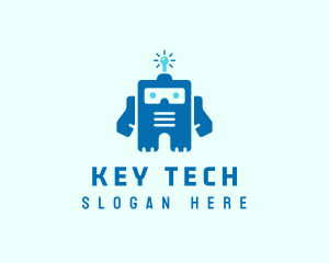 Tech Robot Toy logo design