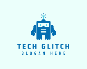 Tech Robot Toy logo design