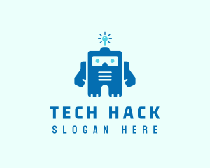 Tech Robot Toy logo design