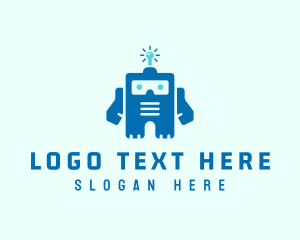 Phone - Tech Robot Toy logo design