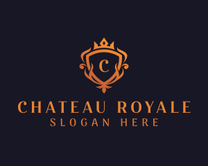 Royal Crown Shield  logo design