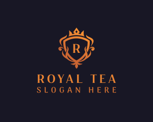 Royal Crown Shield  logo design