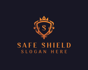 Royal Crown Shield  logo design