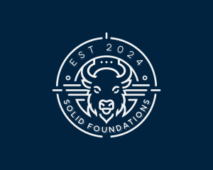 Ox Bull Heraldry Logo