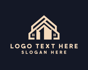 Residential - Town House Architecture logo design