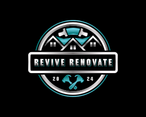 Renovation Handyman Carpentry logo design