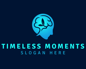 Human Memory Brain logo design