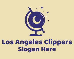 Moon Stars Observatory logo design