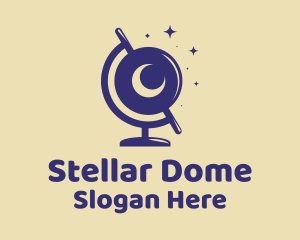 Planetarium - Moon Stars Observatory logo design