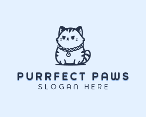 Feline - Feline Cat Grooming logo design