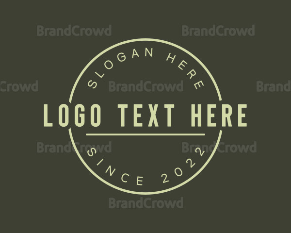 Modern Apparel Badge Logo